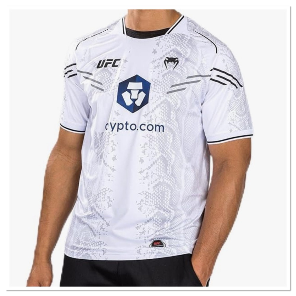 UFC Men’s Venum Authentic Fight Night Walkout White Training Jersey